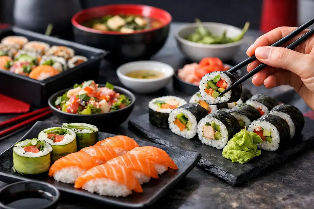 Najlepsze lekkie opcje sushi na każdy apetyt
